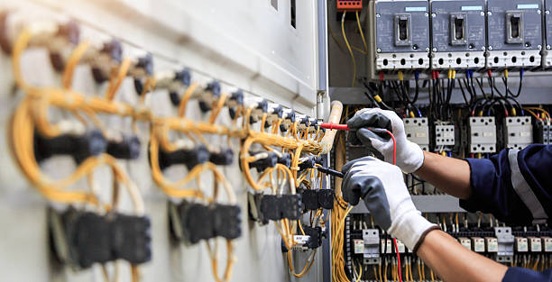Professional Electrician technician working in Clayton, IN